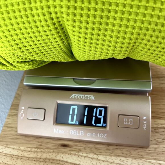 Patagonia Nano Air Light Hybrid Jacket Mens XL Zip Up Neon Green Insulated 84345 - Picture 15 of 15